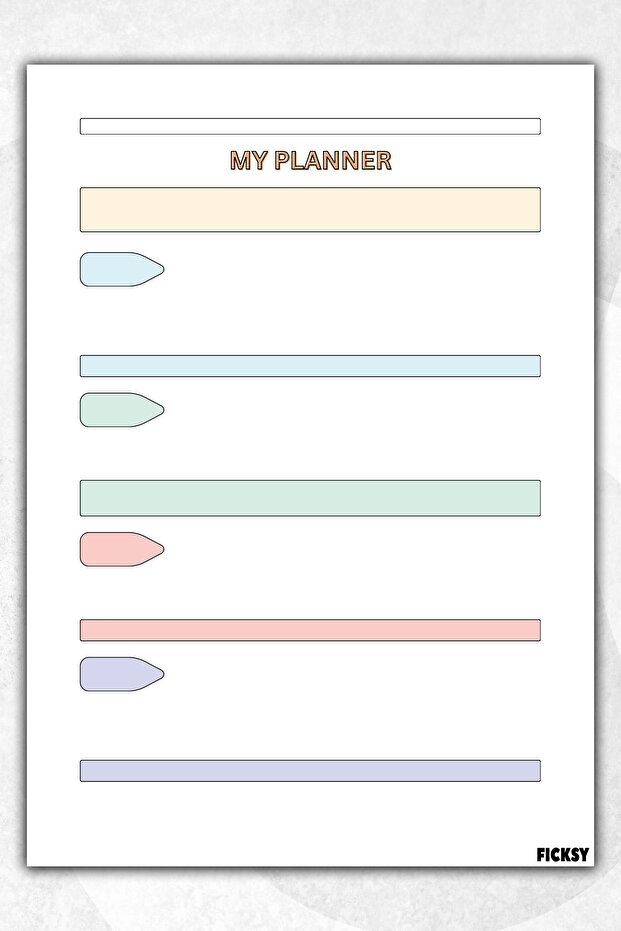 Timeless Multi-Purpose Daily Weekly Monthly Planner - A4 Size To Do - 30 Sheets - Planner