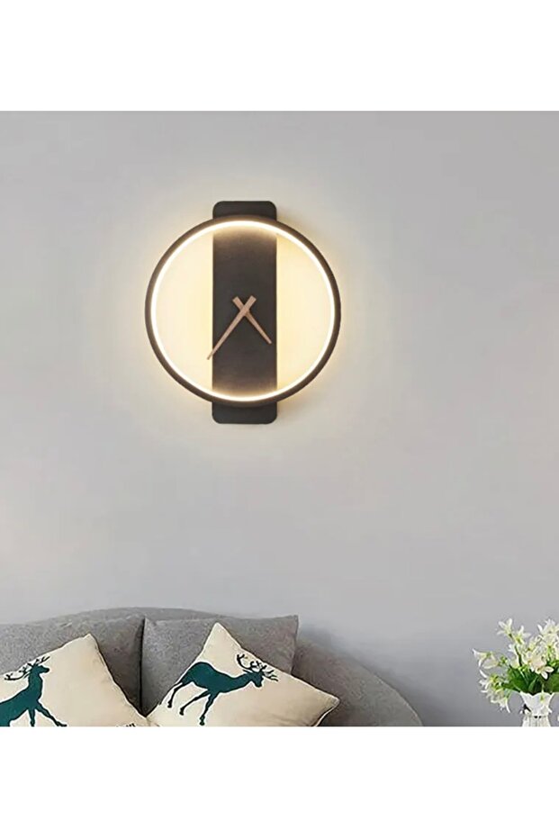 Ledli duvar saat 30x35 - 1