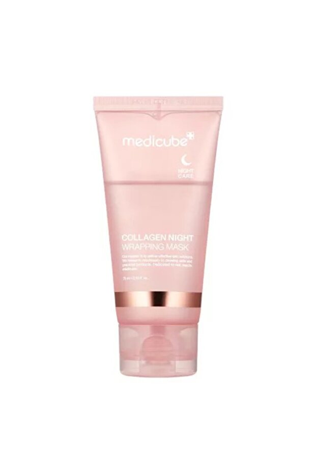 Medicube Collagen Mask, Collagen Night Peeling Cream, Overnight Sleeping Mask to Protect Skin Elasticity with Collagen