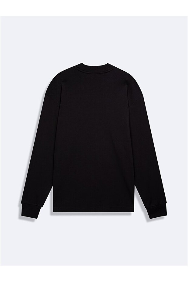 Siyah Sweatshırt - 2