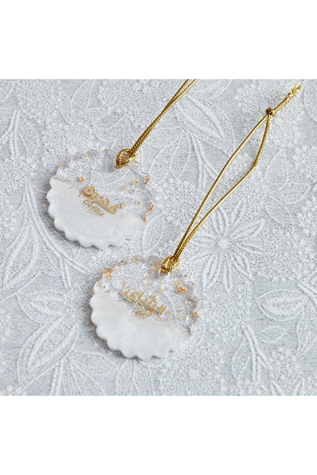 مجموعة رمزية من قارورة الشاي والقهوة مكونة من قطعتين - 1