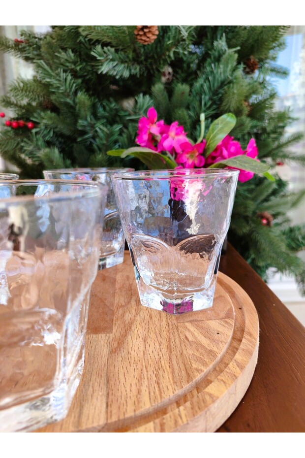 Floresa 4'lü Su Bardağı Seti - 375 ml - 7