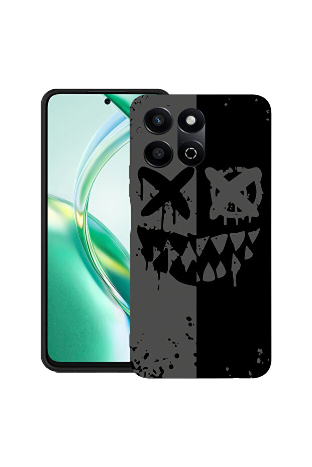 Slim Silicon Case For Honor 200 Smart, Smiley, 1923378 B 1468