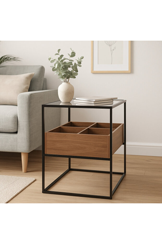 طاولة قهوة زجاجية - 4