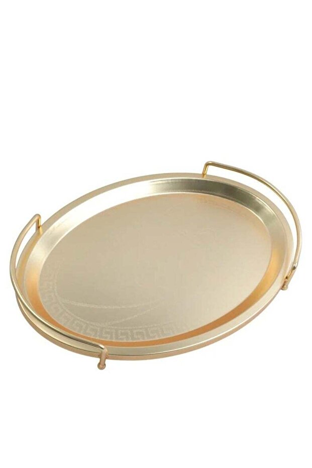 صينية تقديم ذهبية - 1