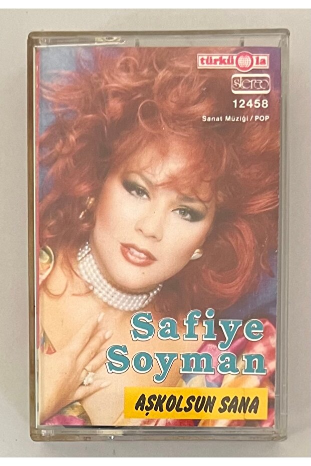Safiye Soyman Aşkolsun Sana Cassette (Original Period Edition Cassette)