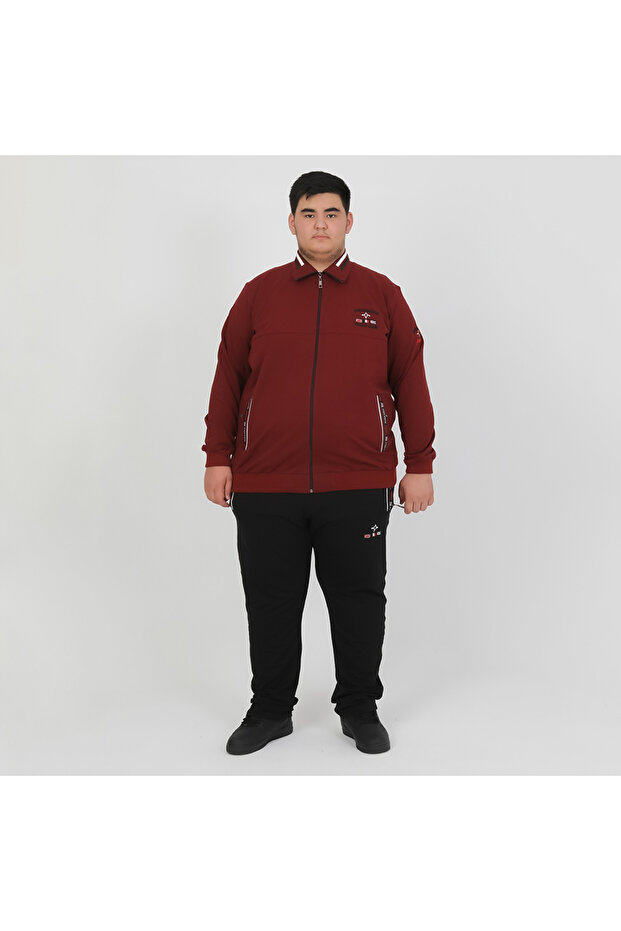 Men's Plus Size Yacht Club Tracksuit Set