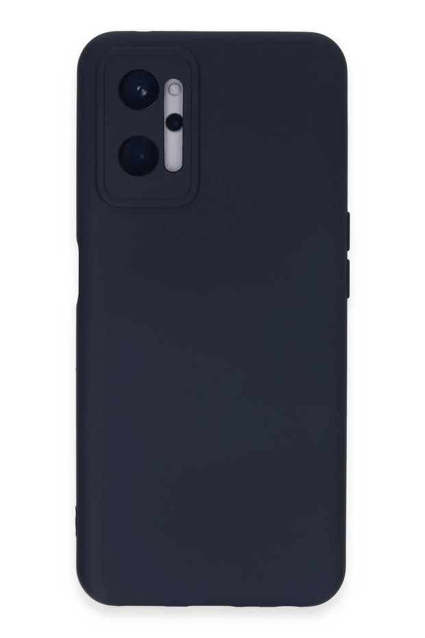Sptrns Realme 9I 4g Case Nano Inside Velvet Silicone (143206) - Navy Blue