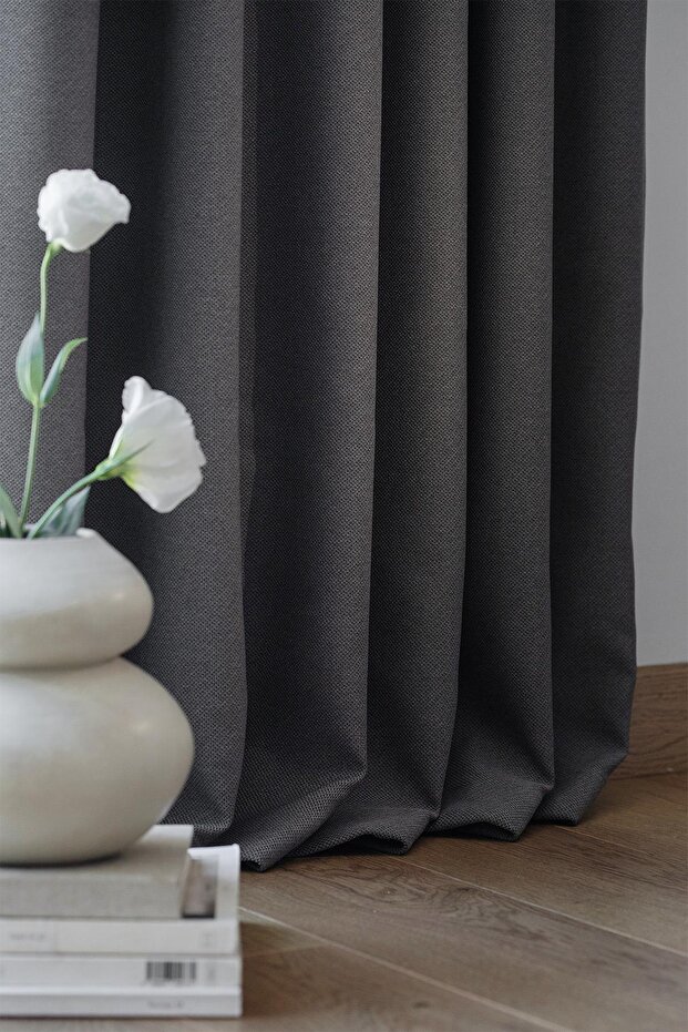 Terra | 140x270 cm (2 Adet) Blackout Fon Perde - 2