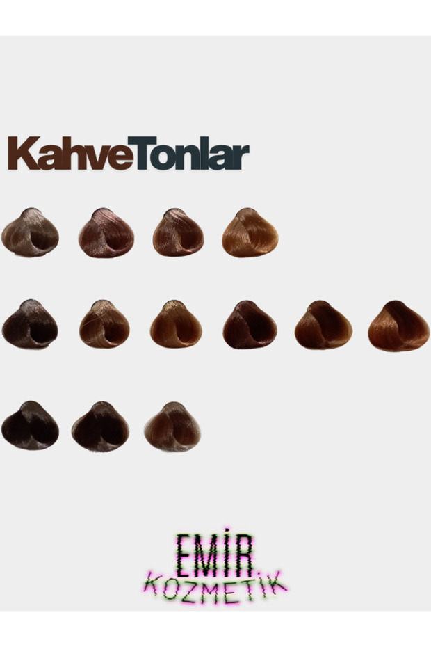 Düşük Amonyaklı Saç Boyası 60ml Açık Kumral Dore 8.3 - 4