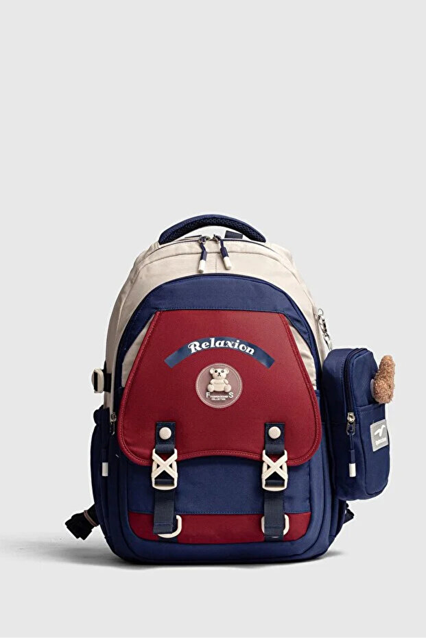 Multi-Compartment Useful School Backpack - 1