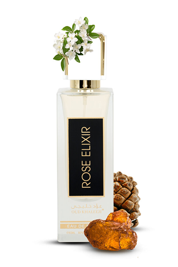 Rose Elixir 80ml floral, woody, and warm