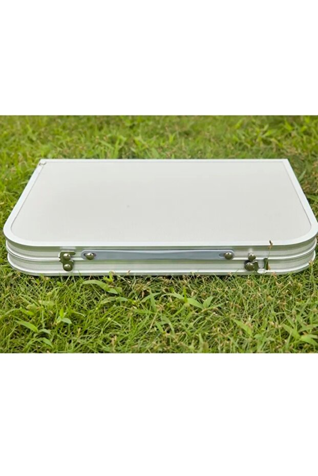 Folding camping table, Cream - 13