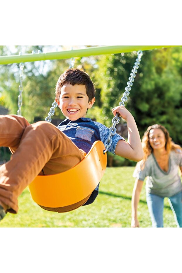 مجموعة التأرجح والانزلاق المكونة من قطعتين - 4