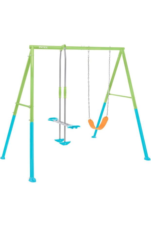 مجموعة التأرجح والانزلاق المكونة من قطعتين - 1