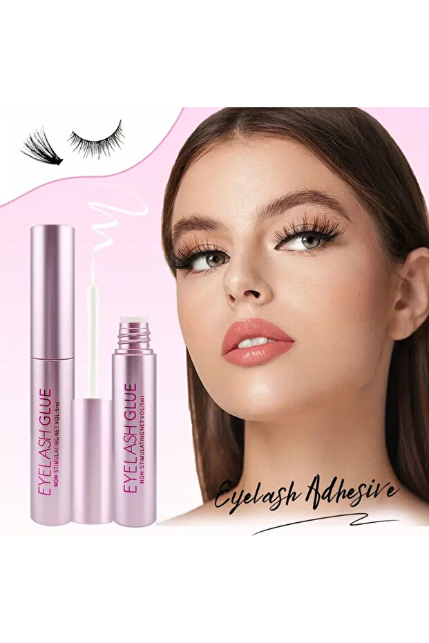 5 ml Beyaz Takma Kirpik Yapıştırıcısı Taşınabilir Uzun Süre Kalıcı Takma Kirpik Yapıştırıcısı - 7