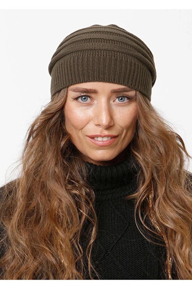 طوق رقبة شتوي وظيفي قابل للتعديل بحبل، قبعة - 2