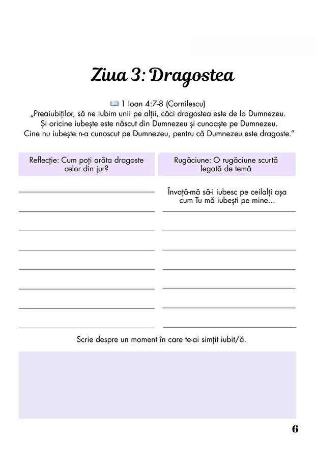 Prayer and Reflection Journal / Personal Development / Meditation - 6