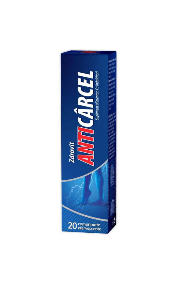 Anticarcel, 20 Comprimate Efervescente, Zdrovit - 1