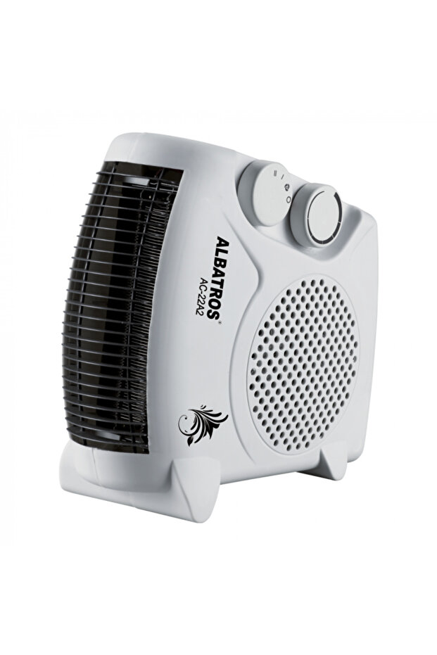 Ceramic fan heater AC-22A2, Maximum power 2000 W, 2 heat settings 1000/2000 W