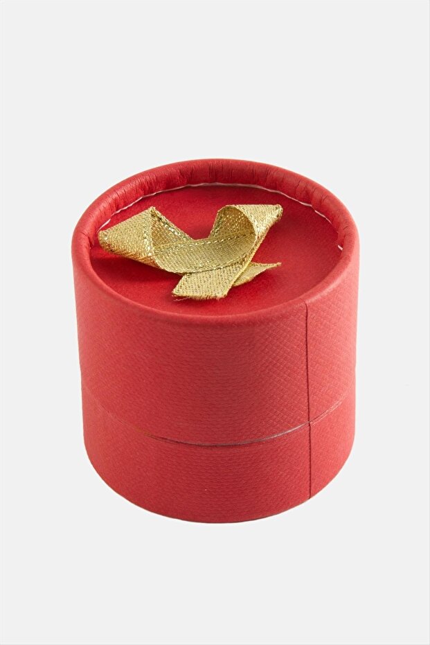 صندوق خاتم دائري من MSA-SHOP - أحمر - 3