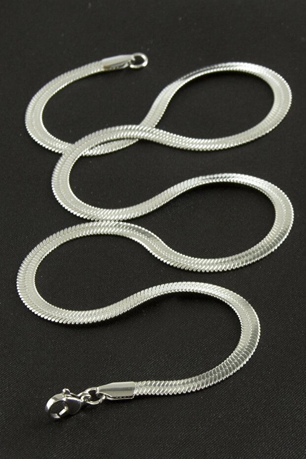 Italian Chain Steel Pendant 45 Cm