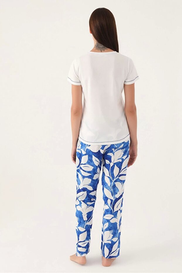 طقم مزدوج - كريمي - 5