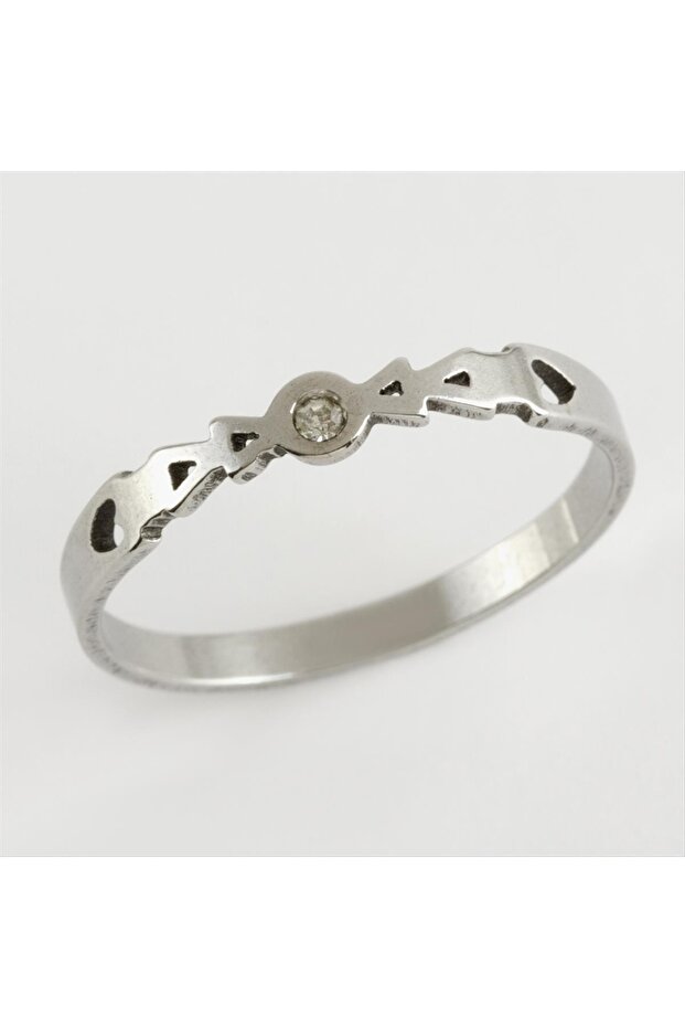 Tkçbj Ok Luxury Steel Ring Tkçbj