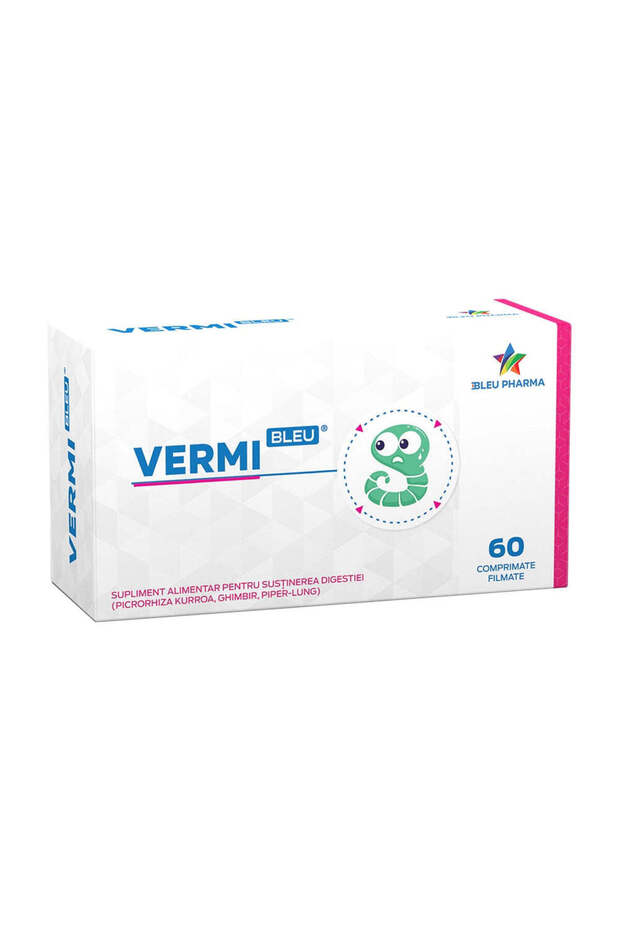 VermiBleu, 60 tablets, Bleu Pharma