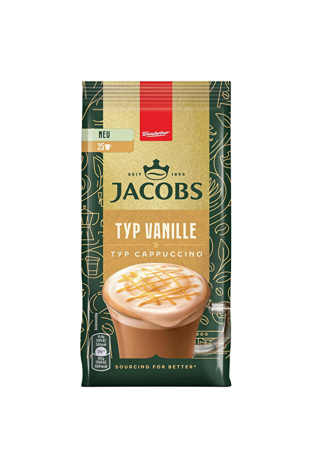 cappuccino vanille instant, 360 gr. - 1