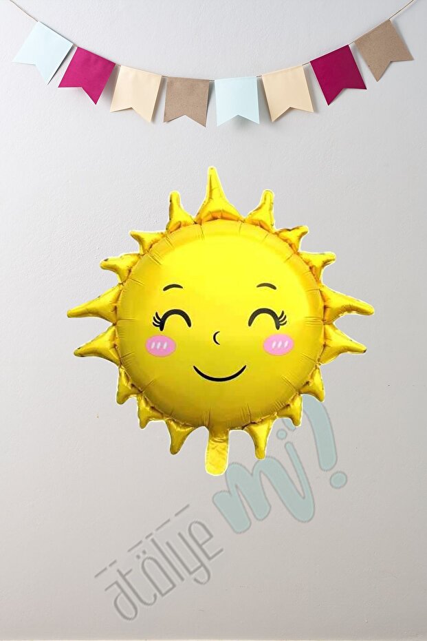 بالون رقائق الشمس المبتسمة - 2