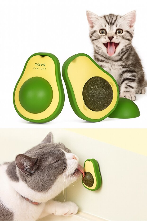 Avocado Catnip Cat Grass Ball Catnip Toy 1 Piece Special Series - 6