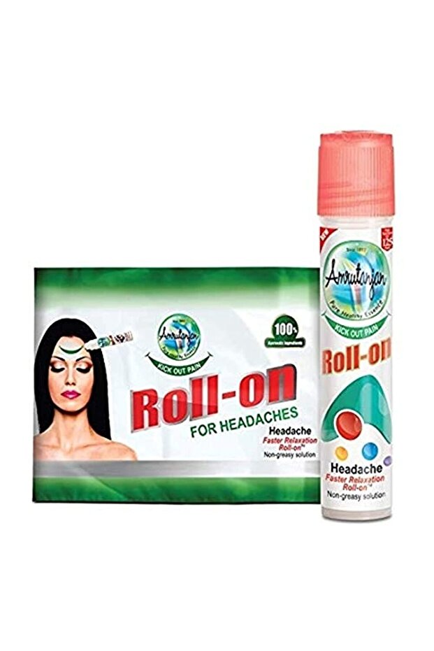 Faster Relaxation Roll-On for Headache - 10 ml | Suitable for Headache, Strong Headache,