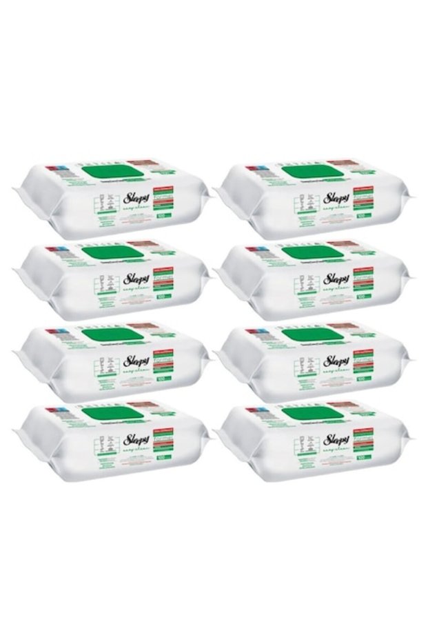Set 8 x Easy Clean Wipes Multi-surface 100pcs Extra