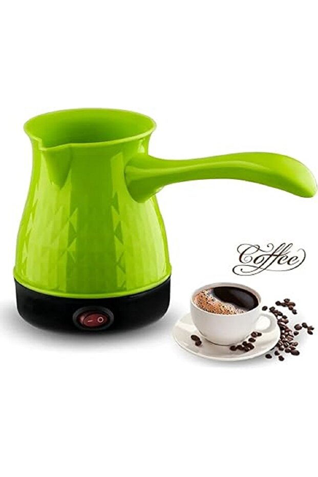 Automatic Turkish Coffee Maker Pot – Cordless Electric Coffee Machine for Home, Office & Travel