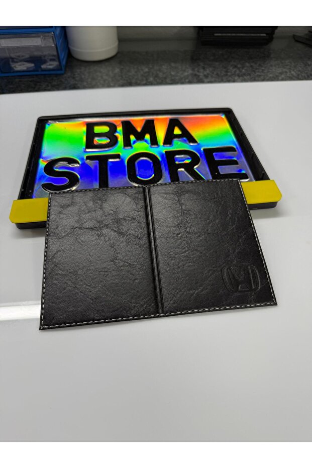 غطاء رخصة القيادة مع شعار هوندا - 3