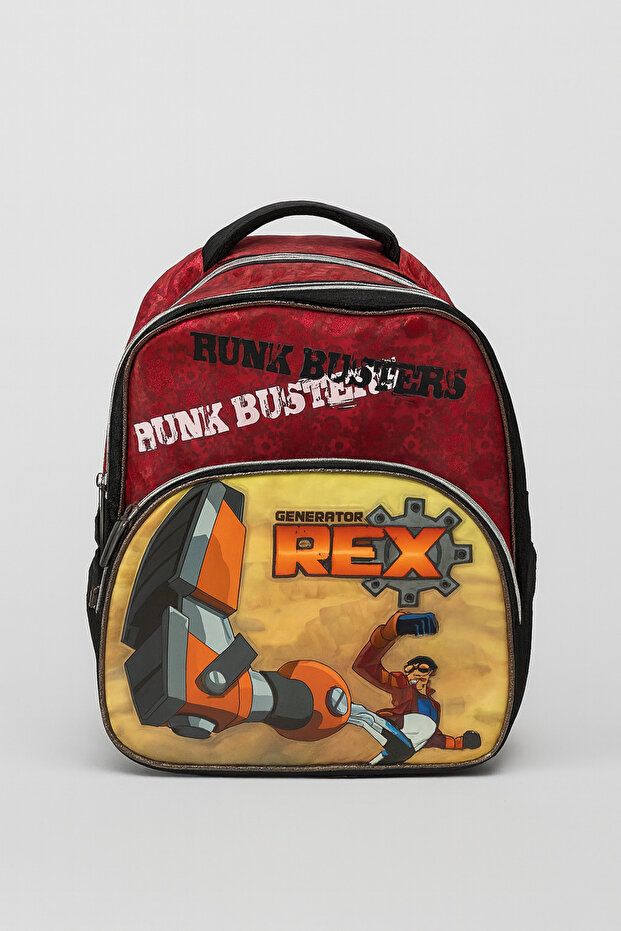 Boys' Burgundy Elementary School Backpack