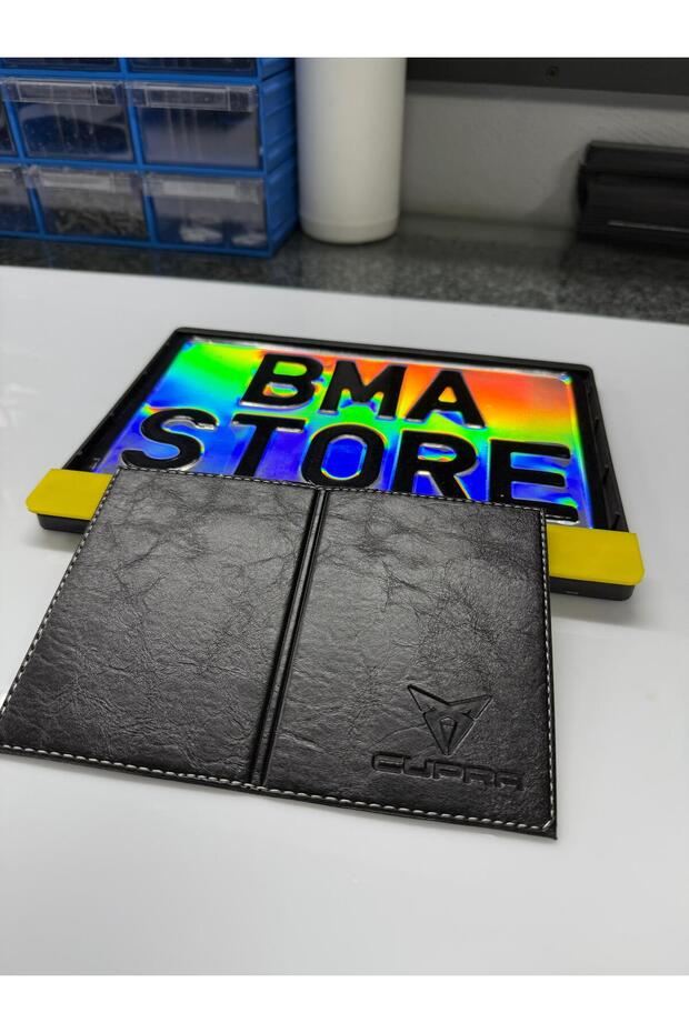 حافظة رخصة القيادة مع شعار كوبرا - 2