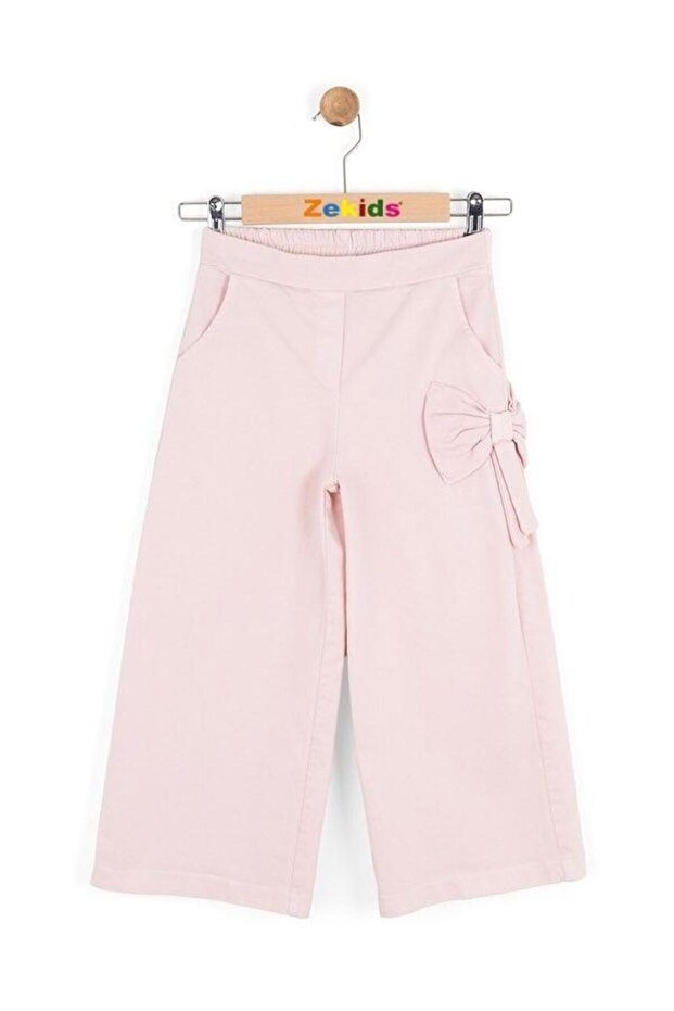 Devojčice Sa mašnom široke pantalone - 3
