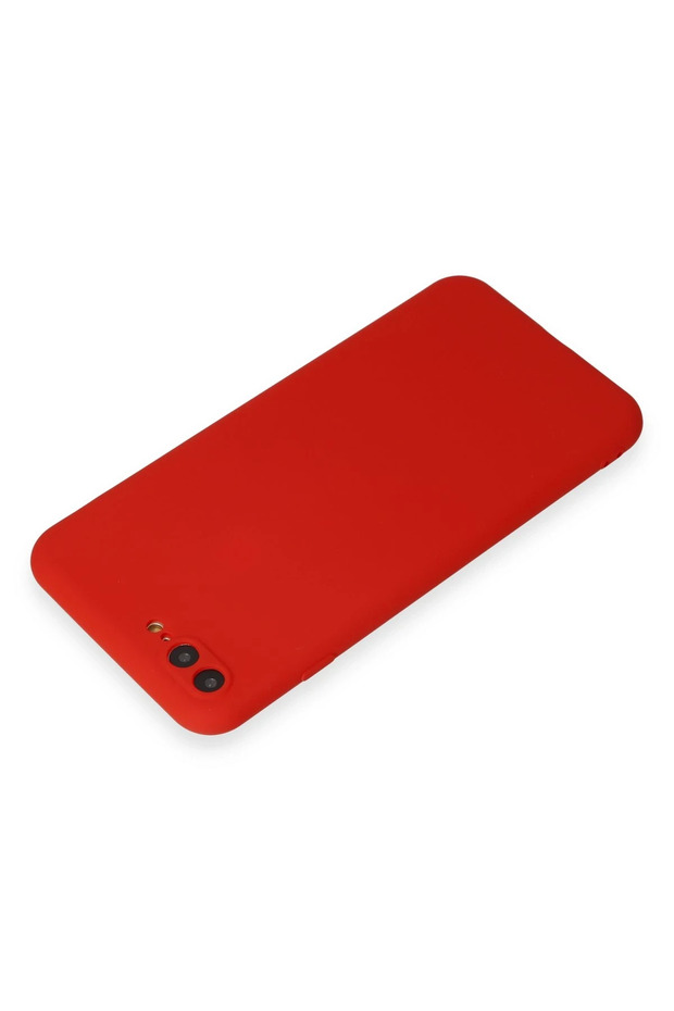 حافظة ايفون 7 بلس من سيليكون فيرست (151006) - احمر - 3