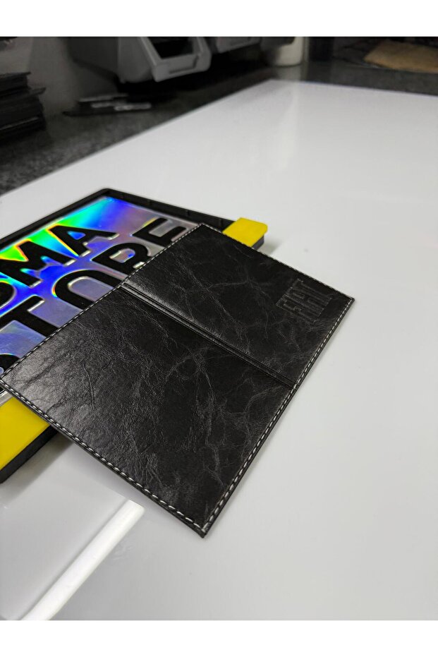 غطاء رخصة القيادة المتوافق مع فيات مع شعار - 5