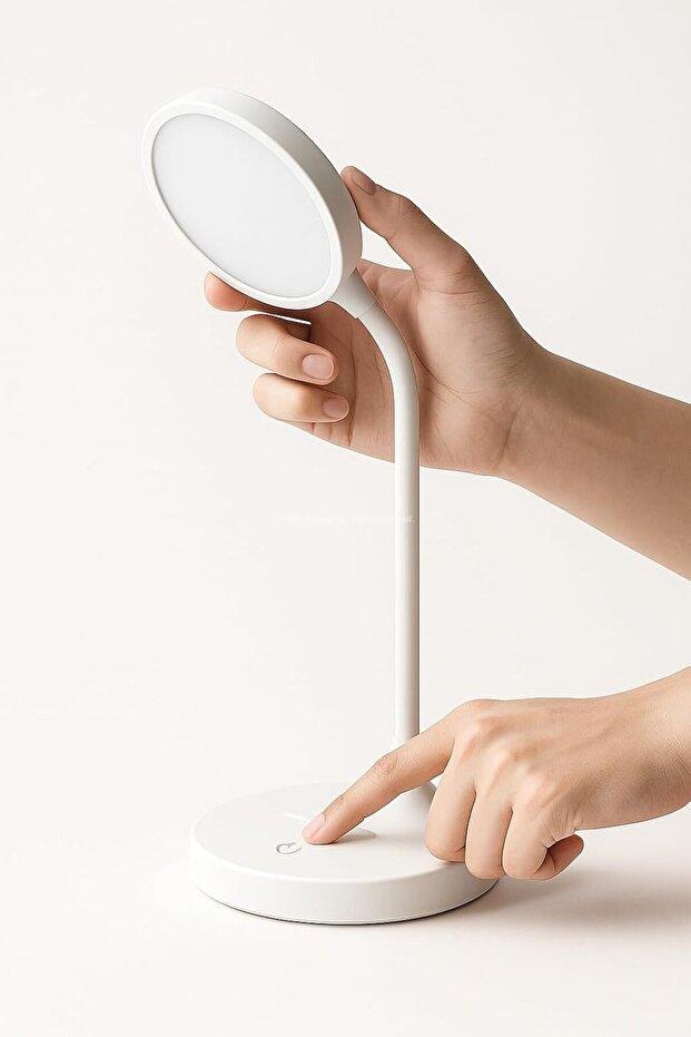 Şarjlı Dokunmatik Masa Lambası Bükülebilir Gece Işığı LED Okuma Işığı Ayarlanabilir Lamba - 2