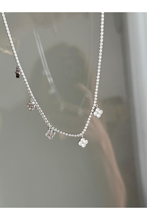 Su yolu yonca kolye - 4