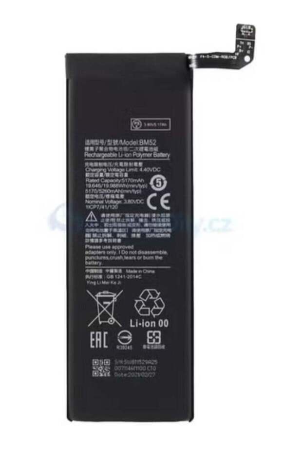 BM52 Replacement Battery for Xiaomi Mi Note 10 / Mi Note 10 Lite / Mi Note 10 Pro – High-Capacity 5