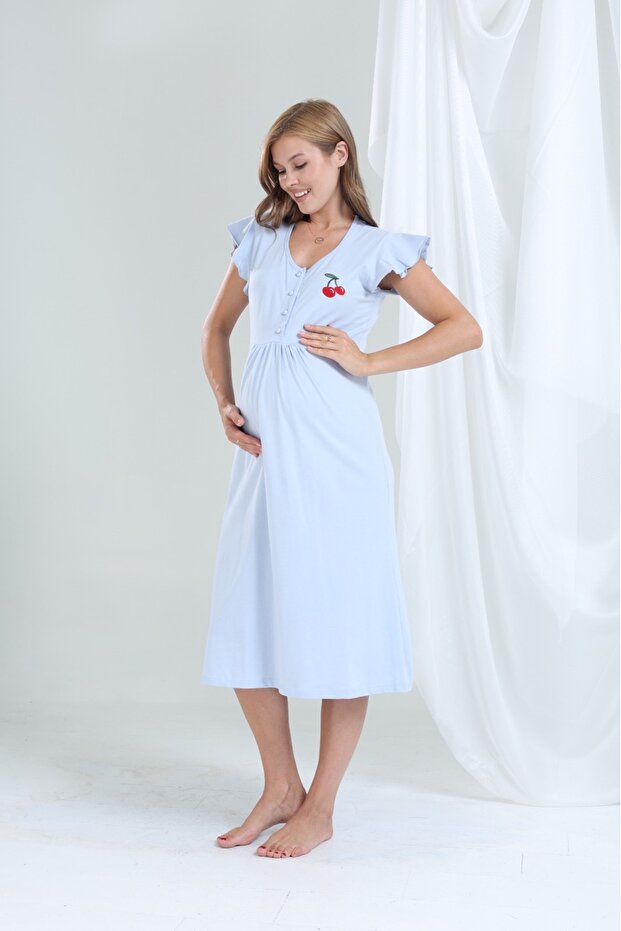 HAMİLE GECELİK CHERRY - 1