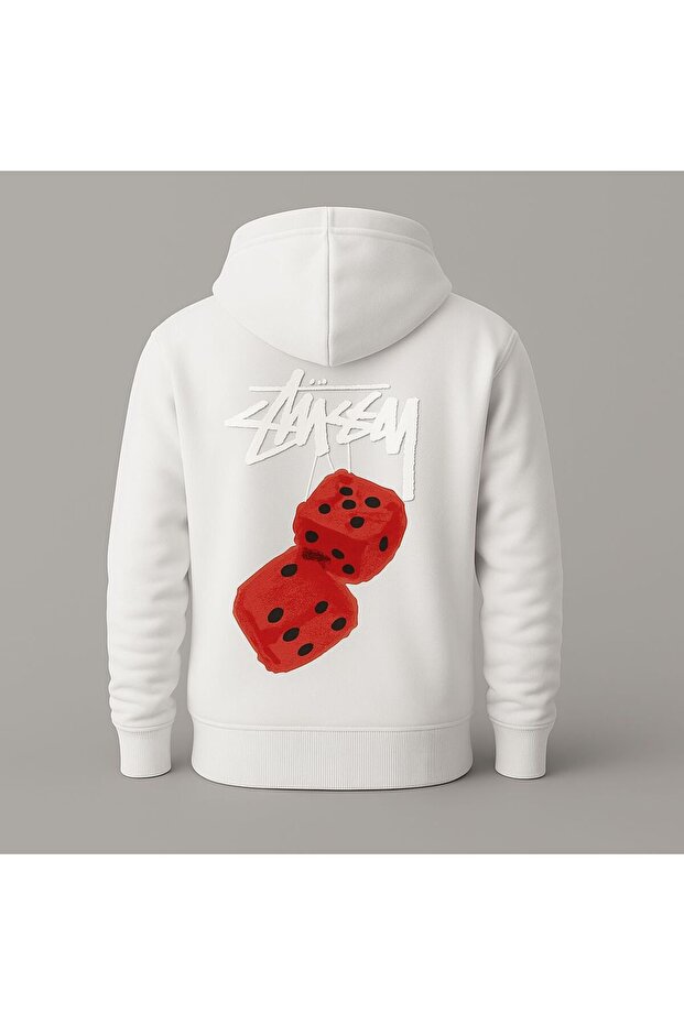 Zar Graffiti Printed Hooded Sweatshirt – Unisex Streetwear