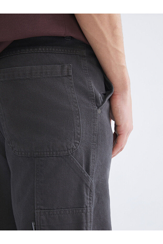 XSIDE Rahat Kalıp Kanvas Erkek Pantolon - 3