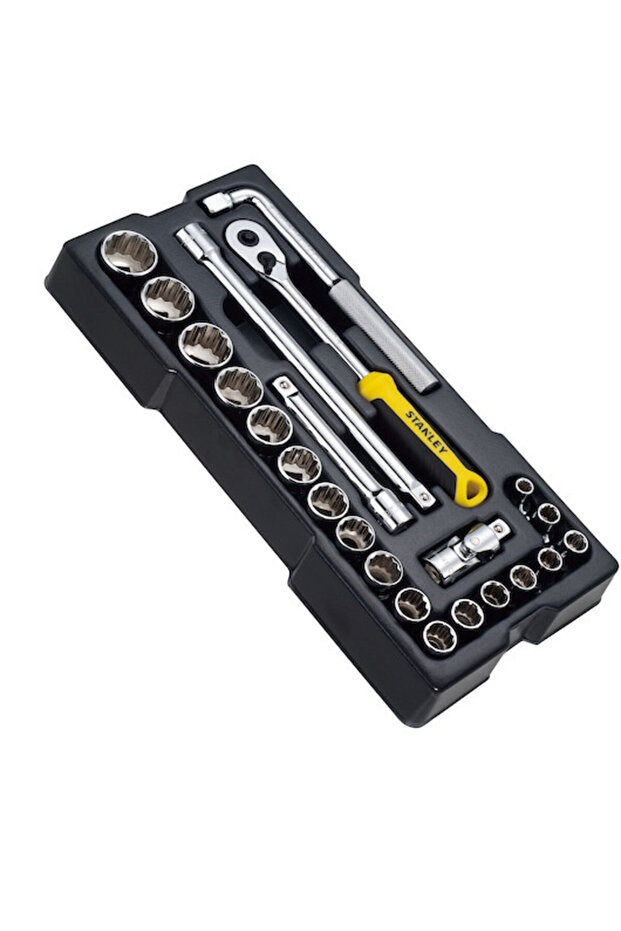 TRANSMODULE SYSTEM 1/2 in. socket wrench module, 12 points, 23 pcs. - 1