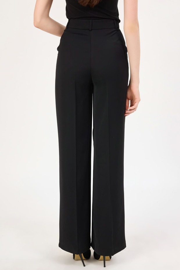 İspanyol paça klasik pantolon - 3