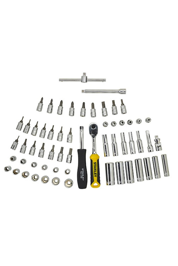 TRANSMODULE SYSTEM 1/4 in socket wrench set, 60 pcs. - 2